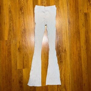 Urban Outfitters Cream casual flare pants